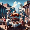 La tradición del cerdo asado en Cuba.